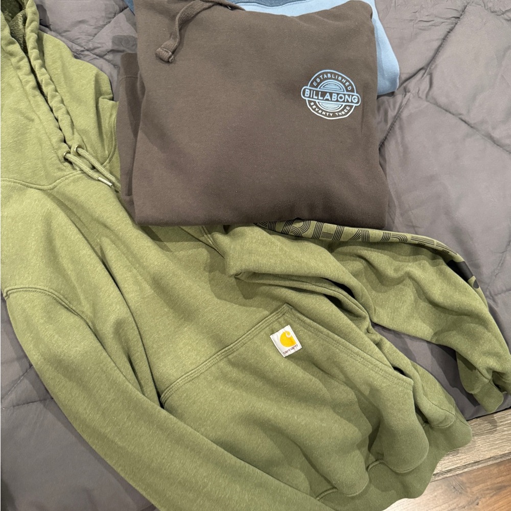 3 mens medium hoodies